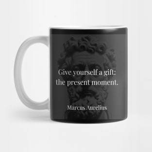 Marcus Aurelius's Present: A Gift to Yourself Mug